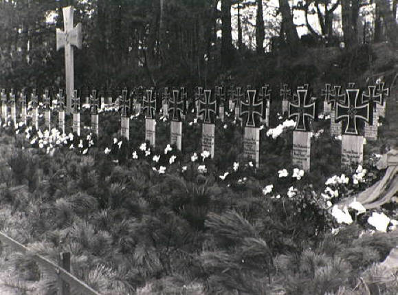 Duitse graven aan de Kerkhoflaan